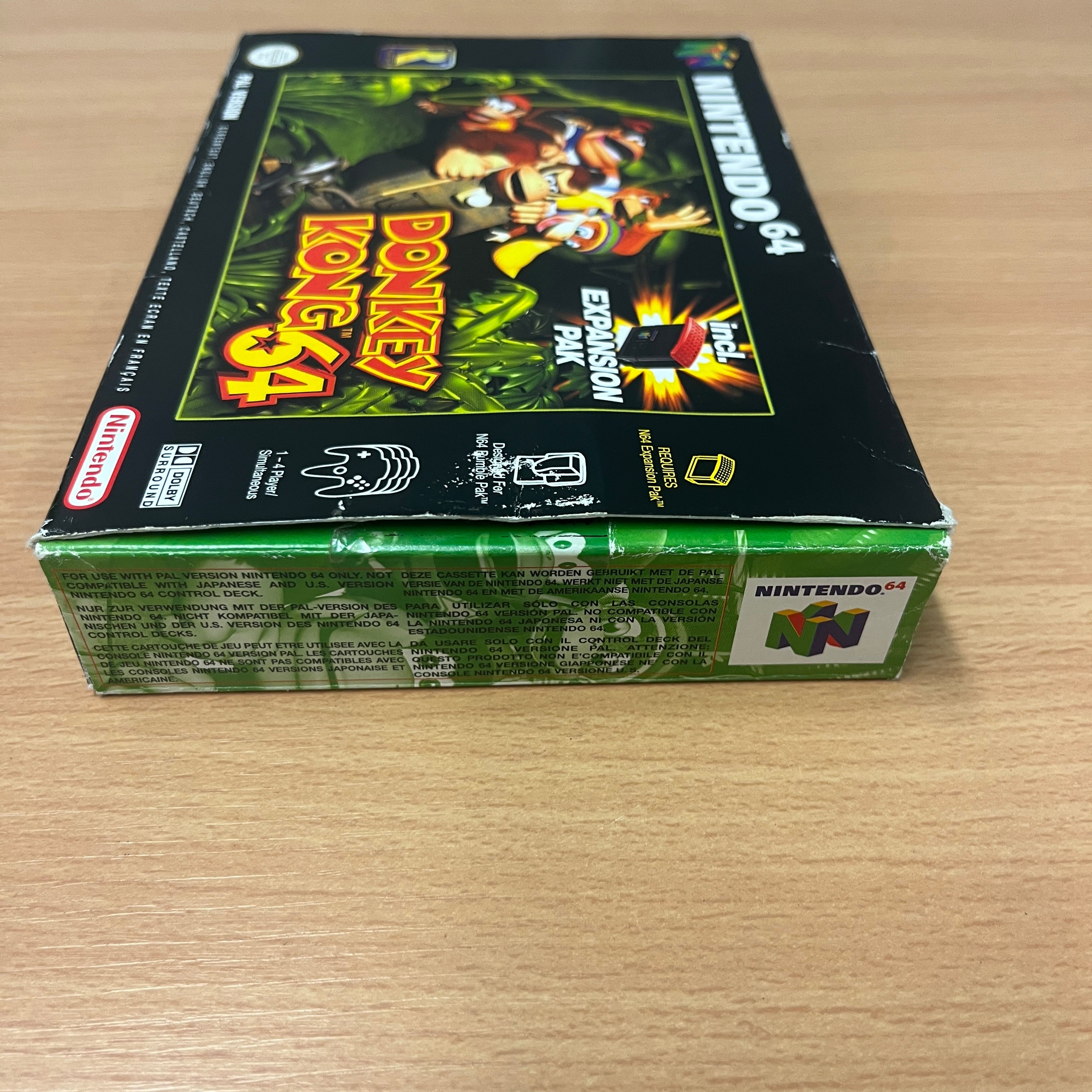 Donkey kong 64 n64 game boxed no expansion pack