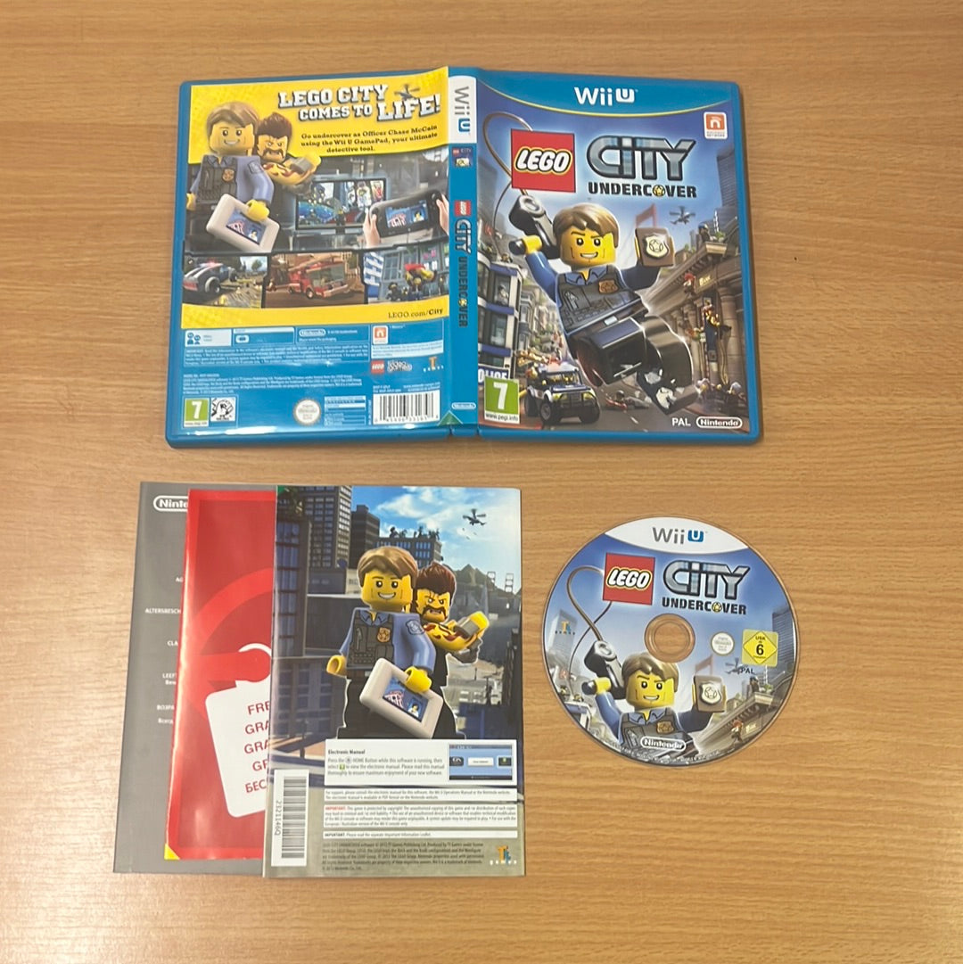 Lego City Undercover Nintendo Wii U game