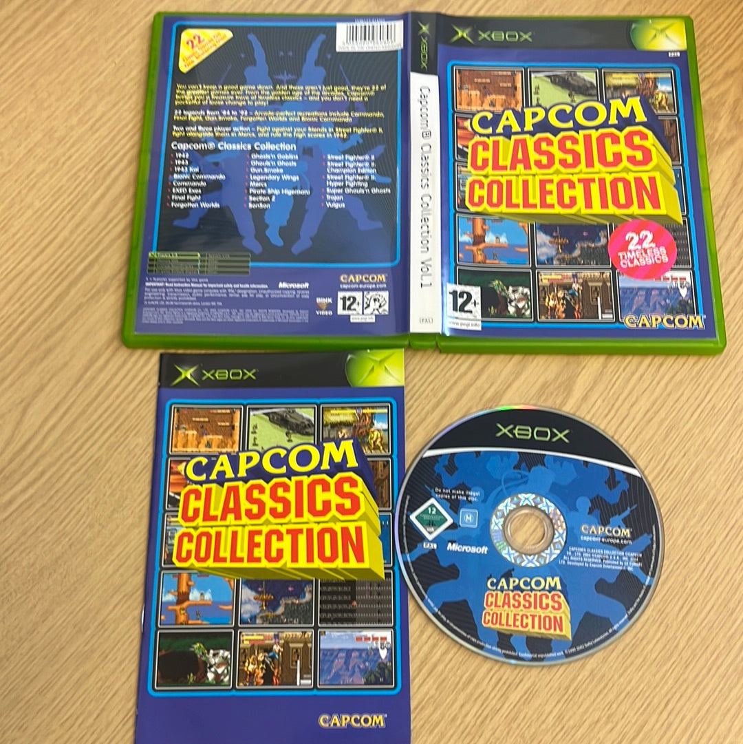 Capcom Classics Collection Vol. 1 original Xbox game