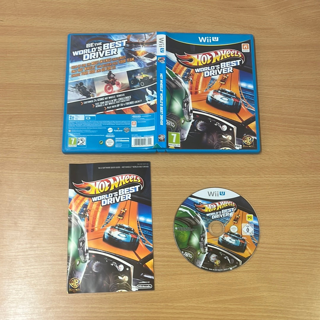 Hot Wheels: World's Best Driver Nintendo Wii U game