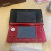 Boxed metallic red Nintendo 3ds console