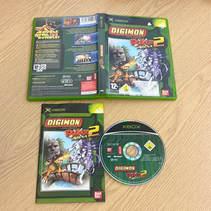 Digimon Rumble Arena 2 original Xbox game