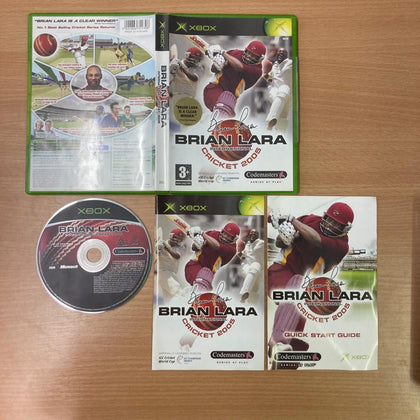 Brian Lara International Cricket 2005 original Xbox game