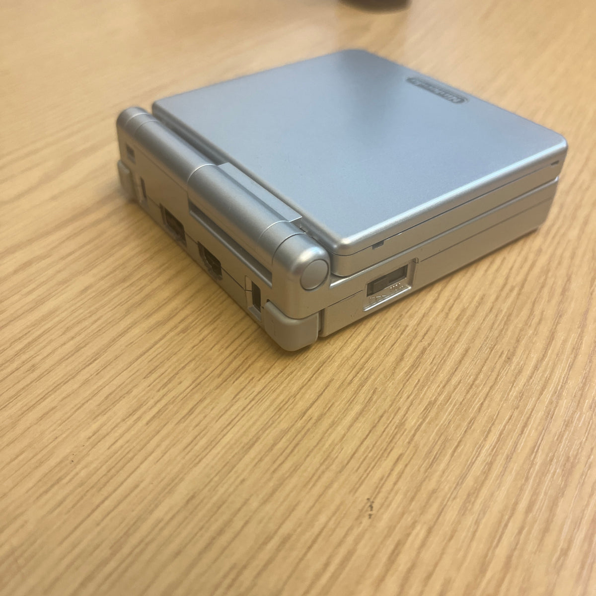 Gameboy Silver Nintendo Game Boy Advance SP GBA Console Silver handheld – retro game ...