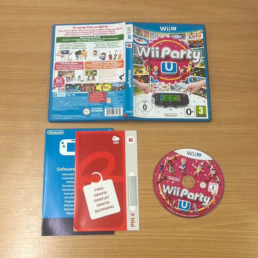 Wii Party U Wii u game