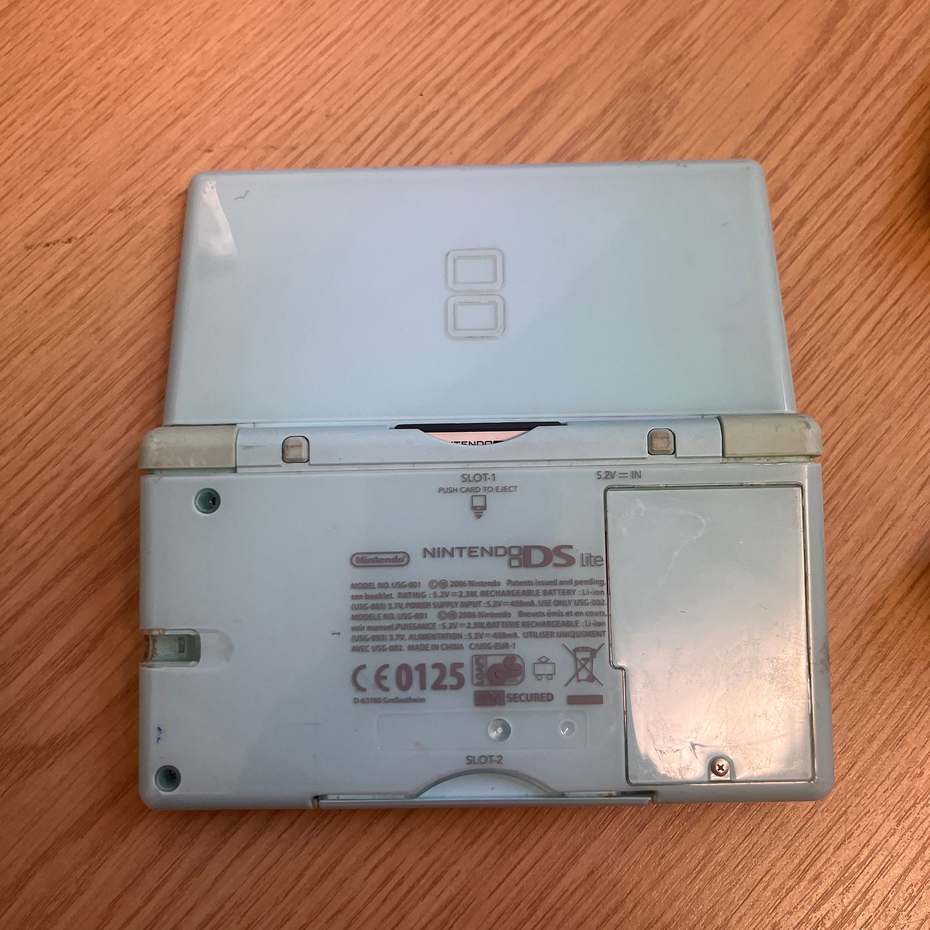Nintendo DS Lite Turquoise handheld