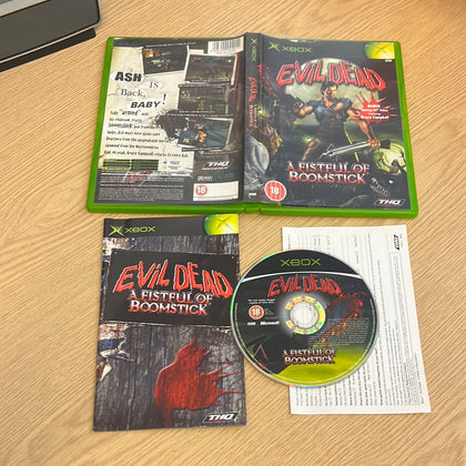 Evil Dead: A Fistful of Boomstick original Xbox game