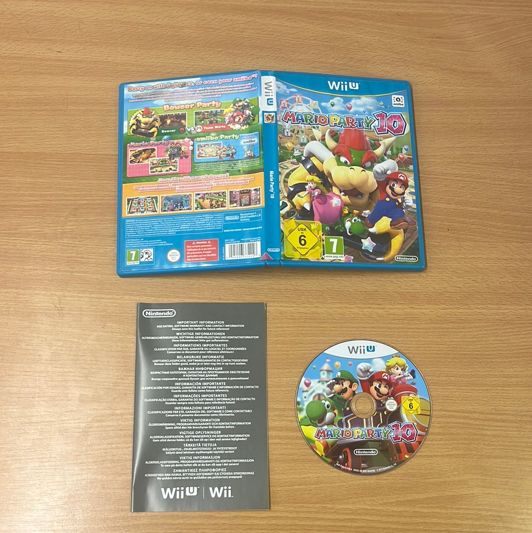 Mario Party 10 Nintendo Wii U game