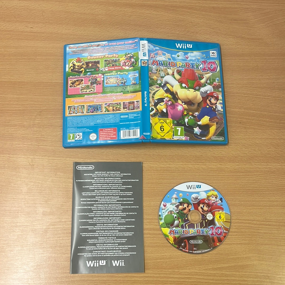 Mario Party 10 Wii u game