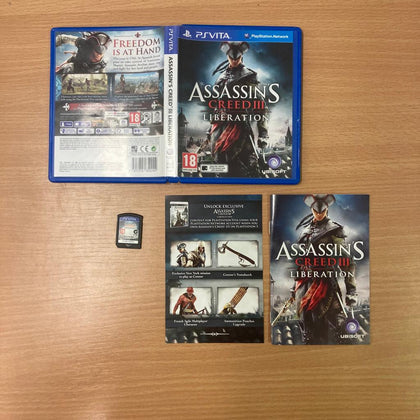 Assassins Creed III Liberation Sony PS Vita game