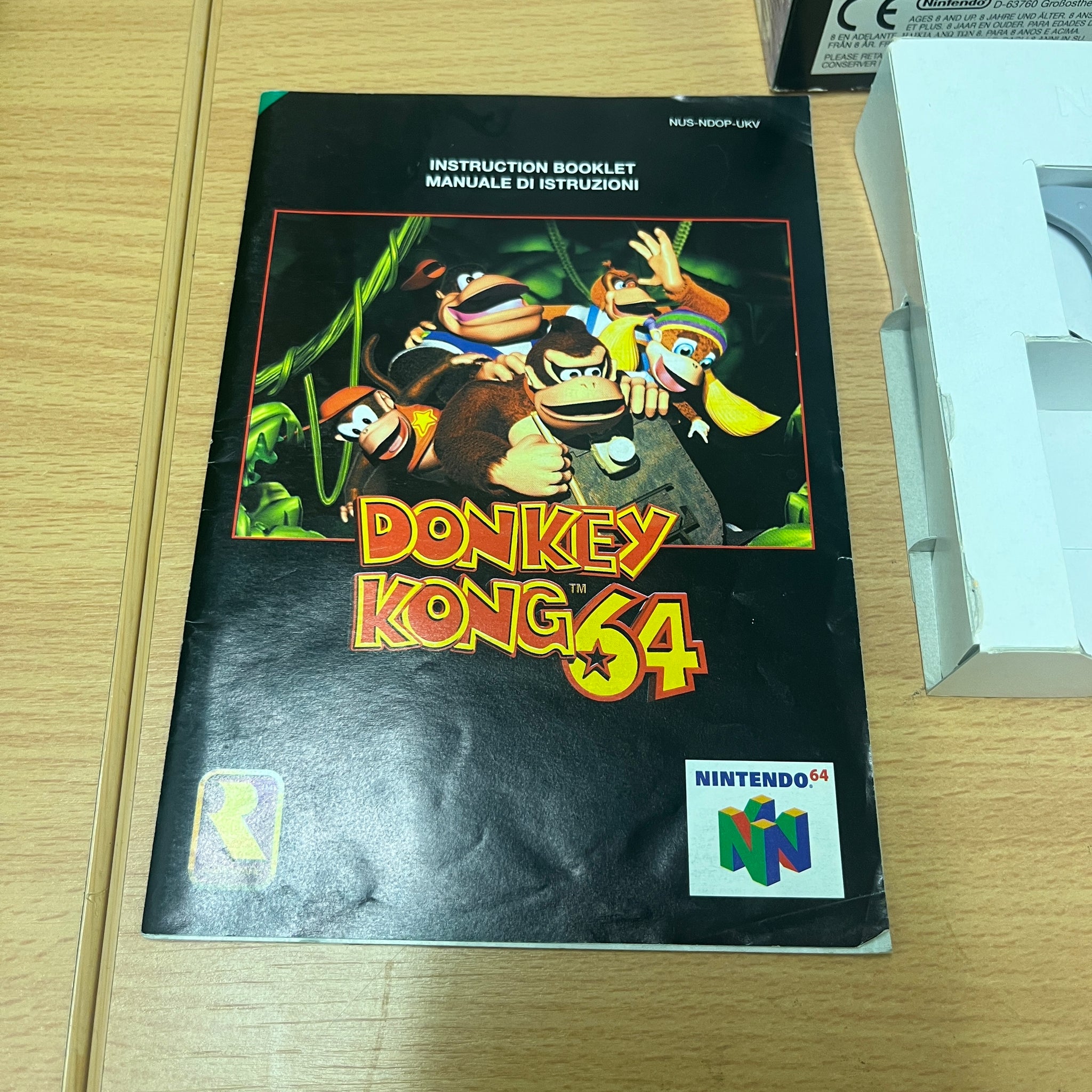 Donkey kong 64 n64 game boxed no expansion pack