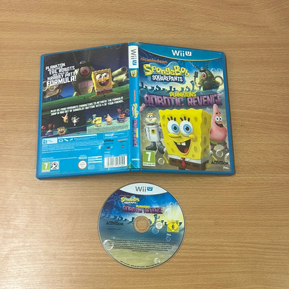 SpongeBob SquarePants: Plankton's Robotic Revenge Wii u game