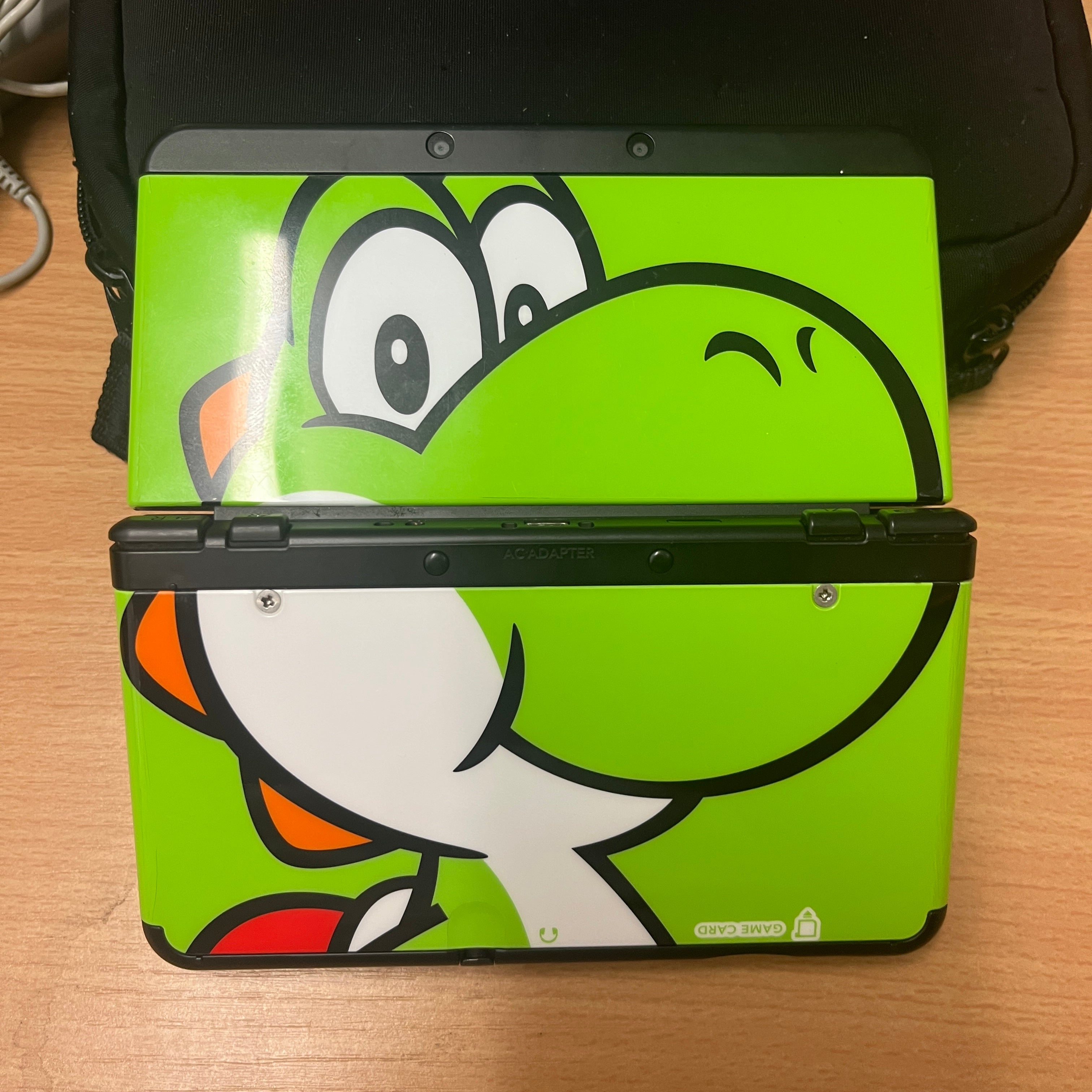 New Nintendo 3ds console with yoshi cover plates Nintendo