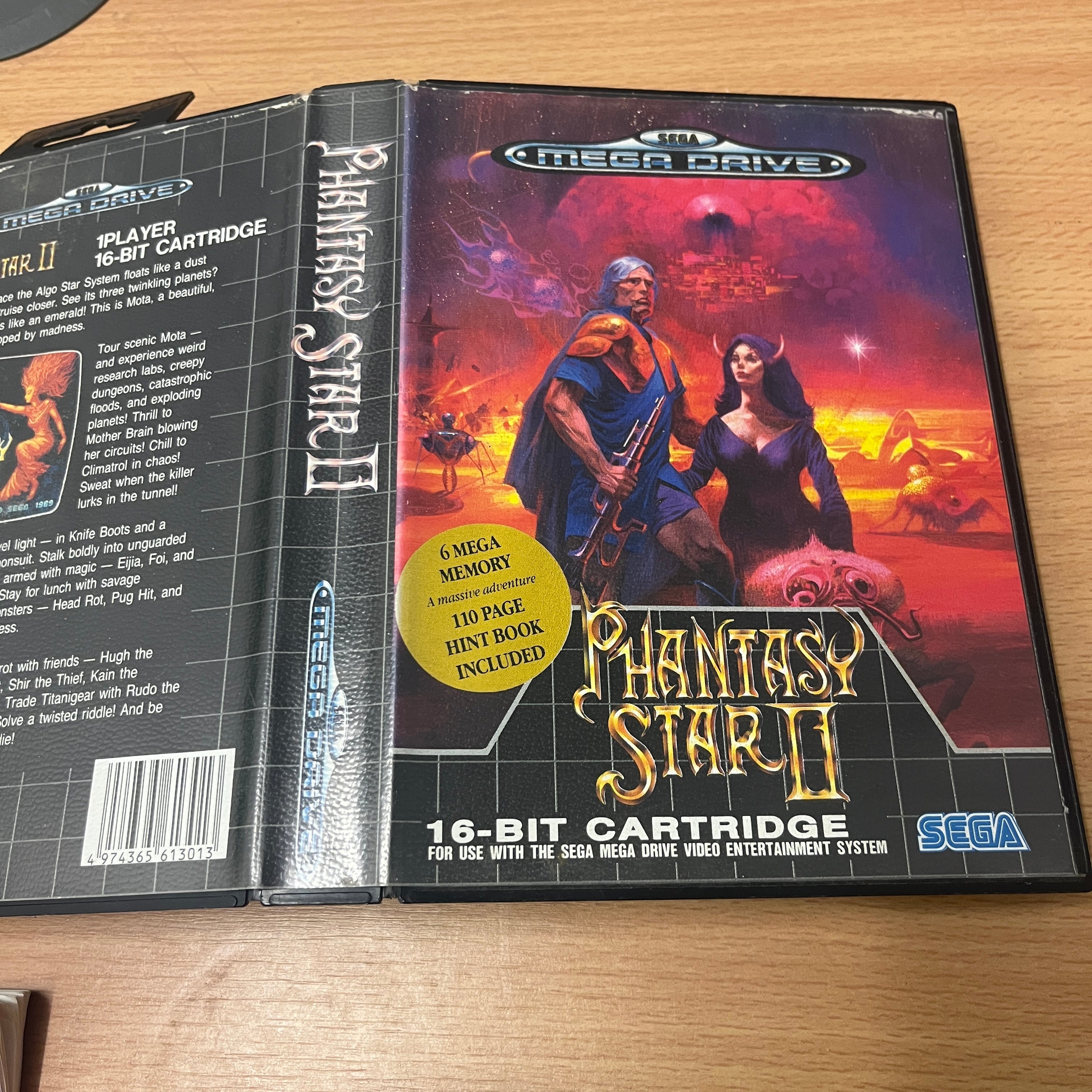 Phantasy Star II Sega Mega Drive game