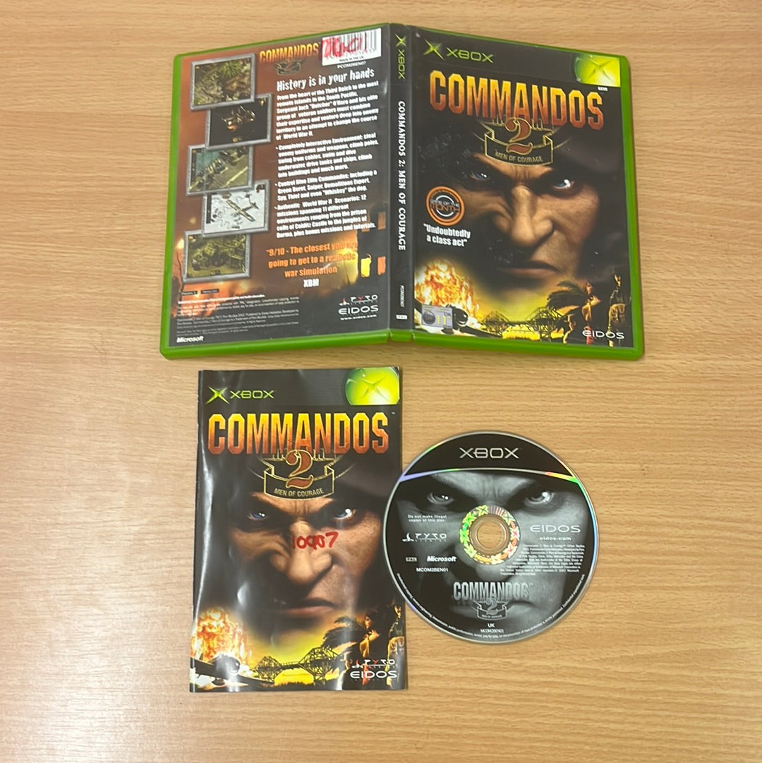 Commandos 2: Men of Courage original Xbox game