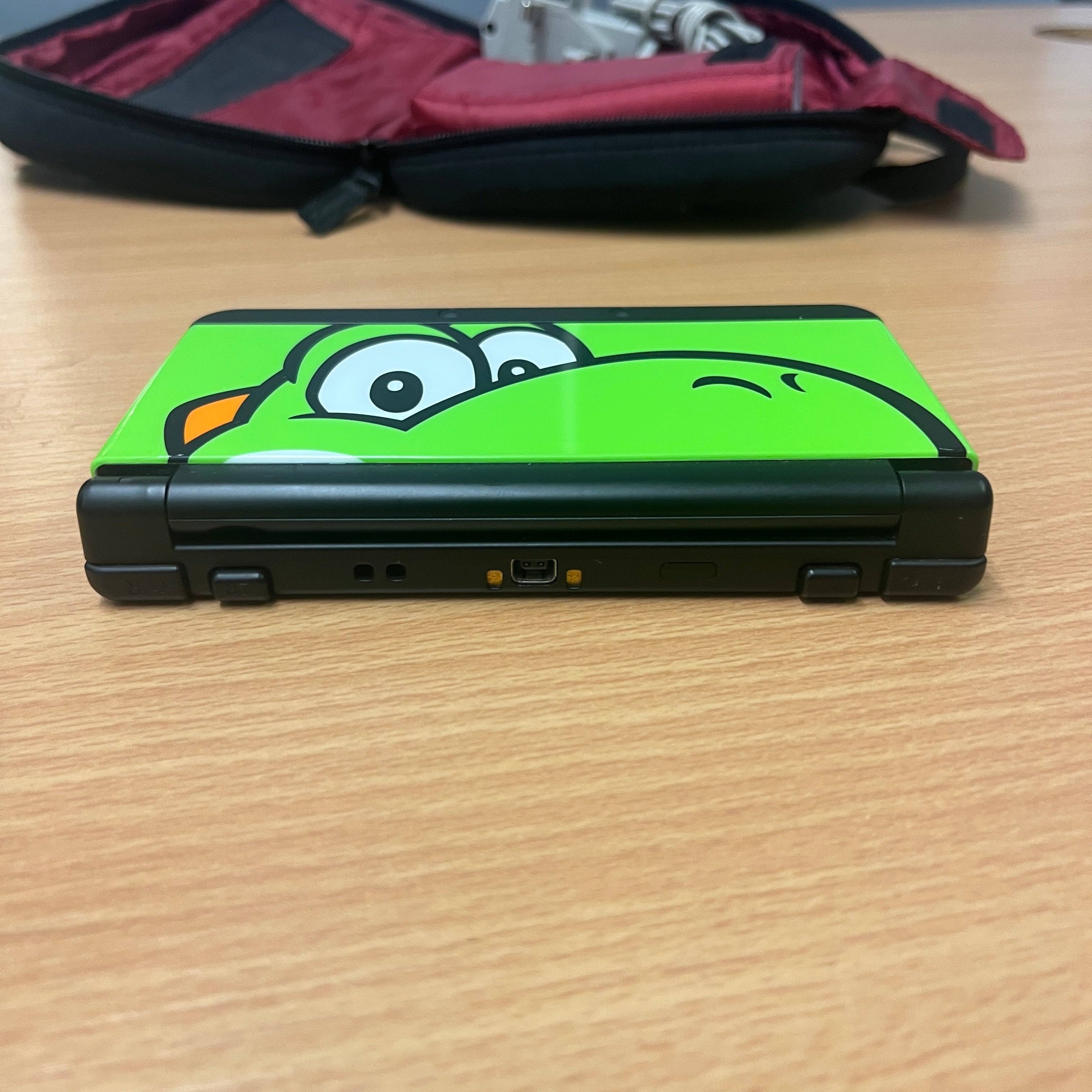 New Nintendo 3ds console with yoshi cover plates Nintendo
