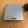 Nintendo Game Boy Advance SP GBA AGS001 Console Pearl Blue handheld