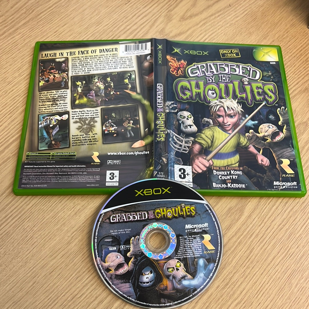 Grabbed by the Ghoulies original Xbox game