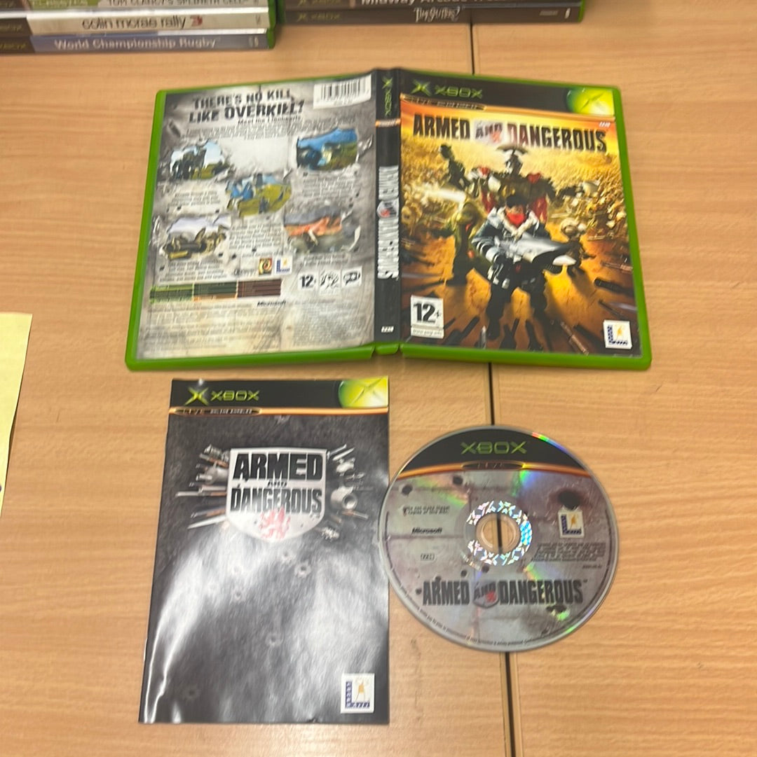 Armed and Dangerous original Xbox game