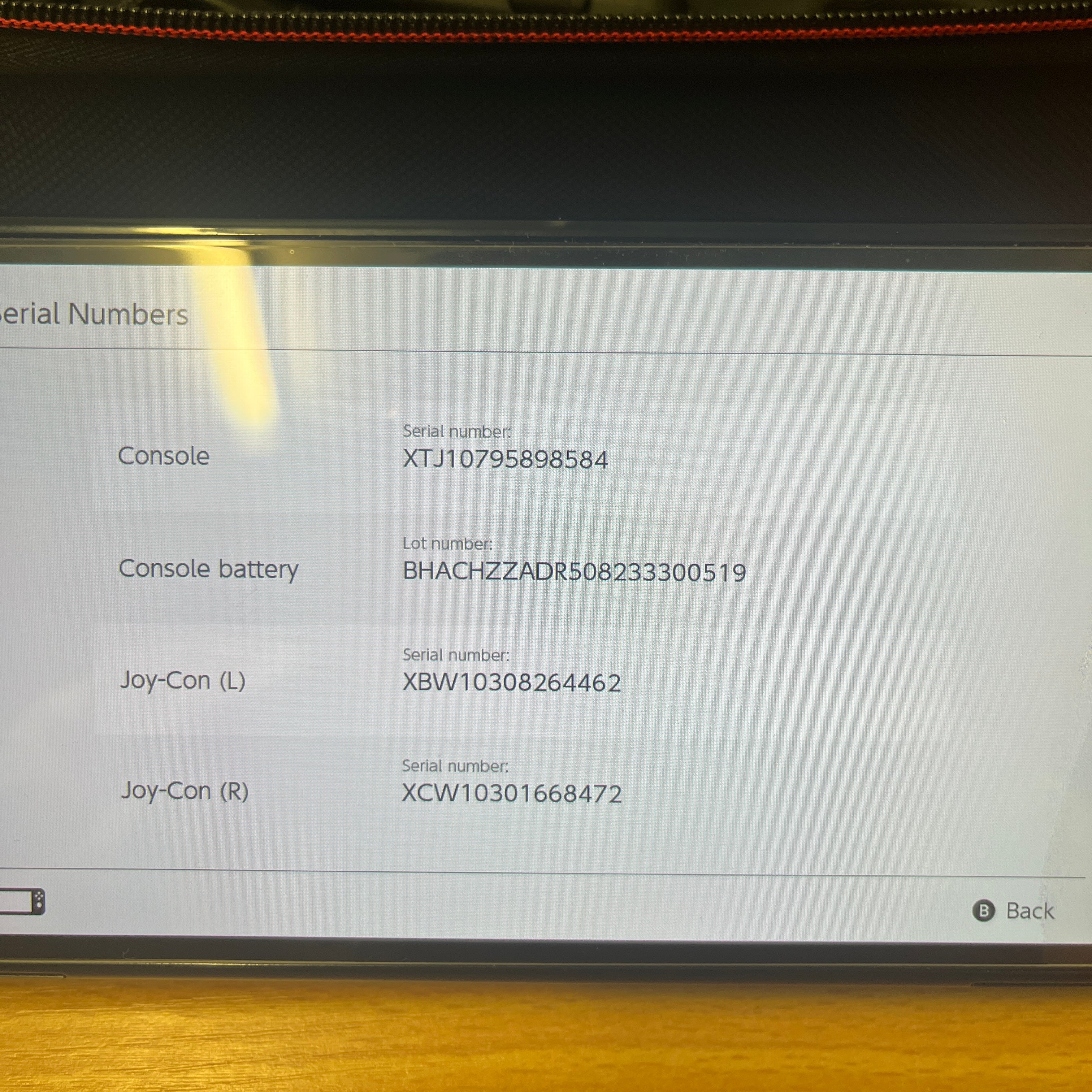 Nintendo switch OLED console