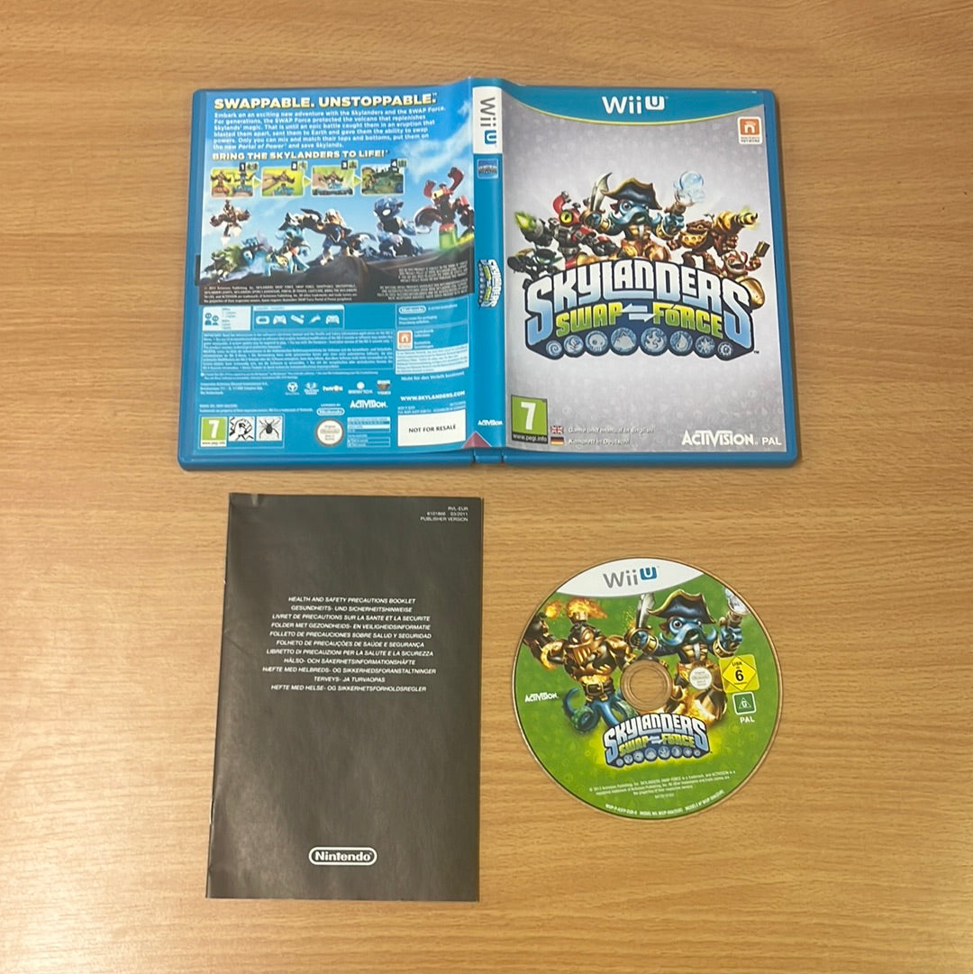 Skylanders Swap Force Nintendo Wii U game