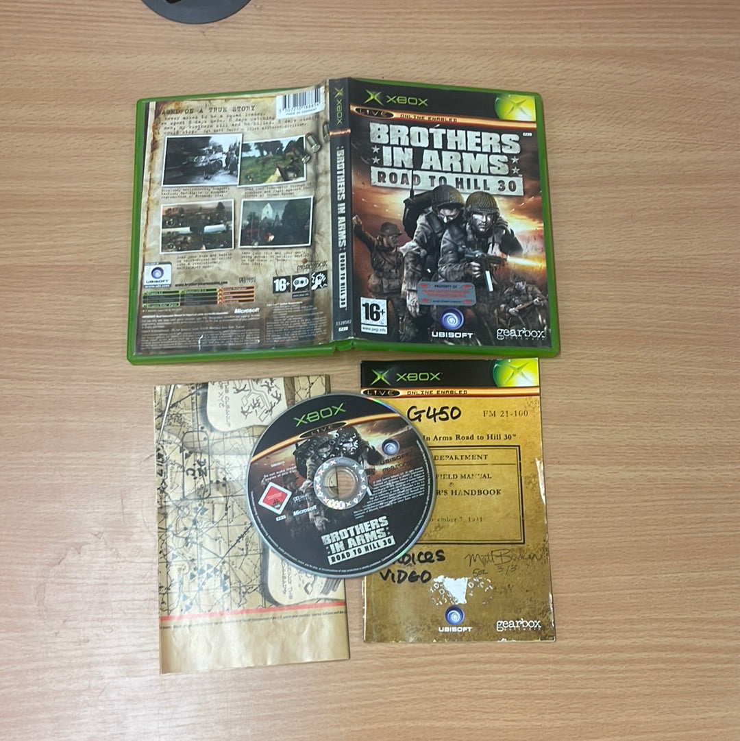 Brothers in Arms: Road to Hill 30 original Xbox game
