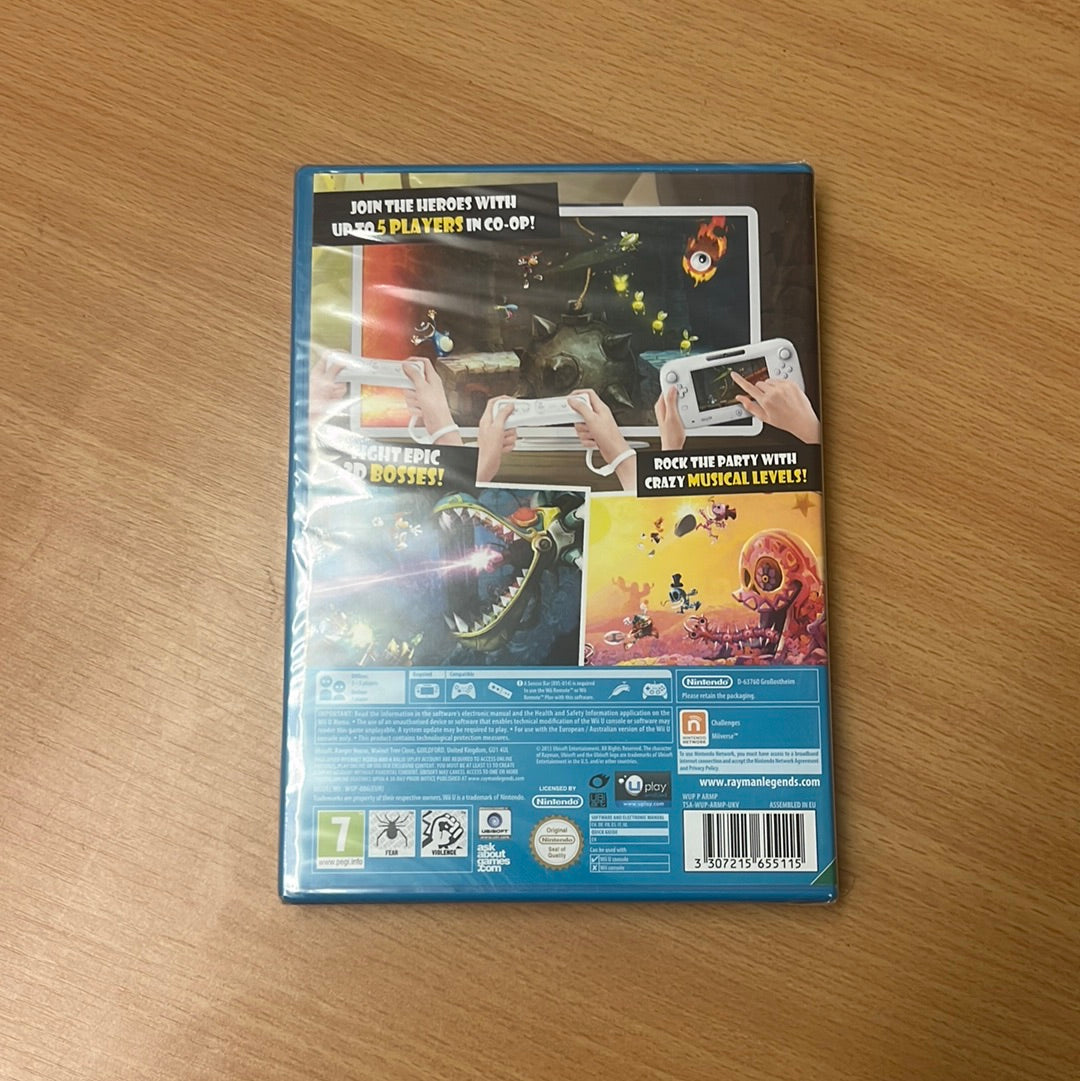 Rayman Legends Nintendo Wii U game Sealed