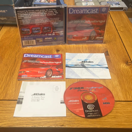 F355 Challenge: Passione Rossa Sega dreamcast game