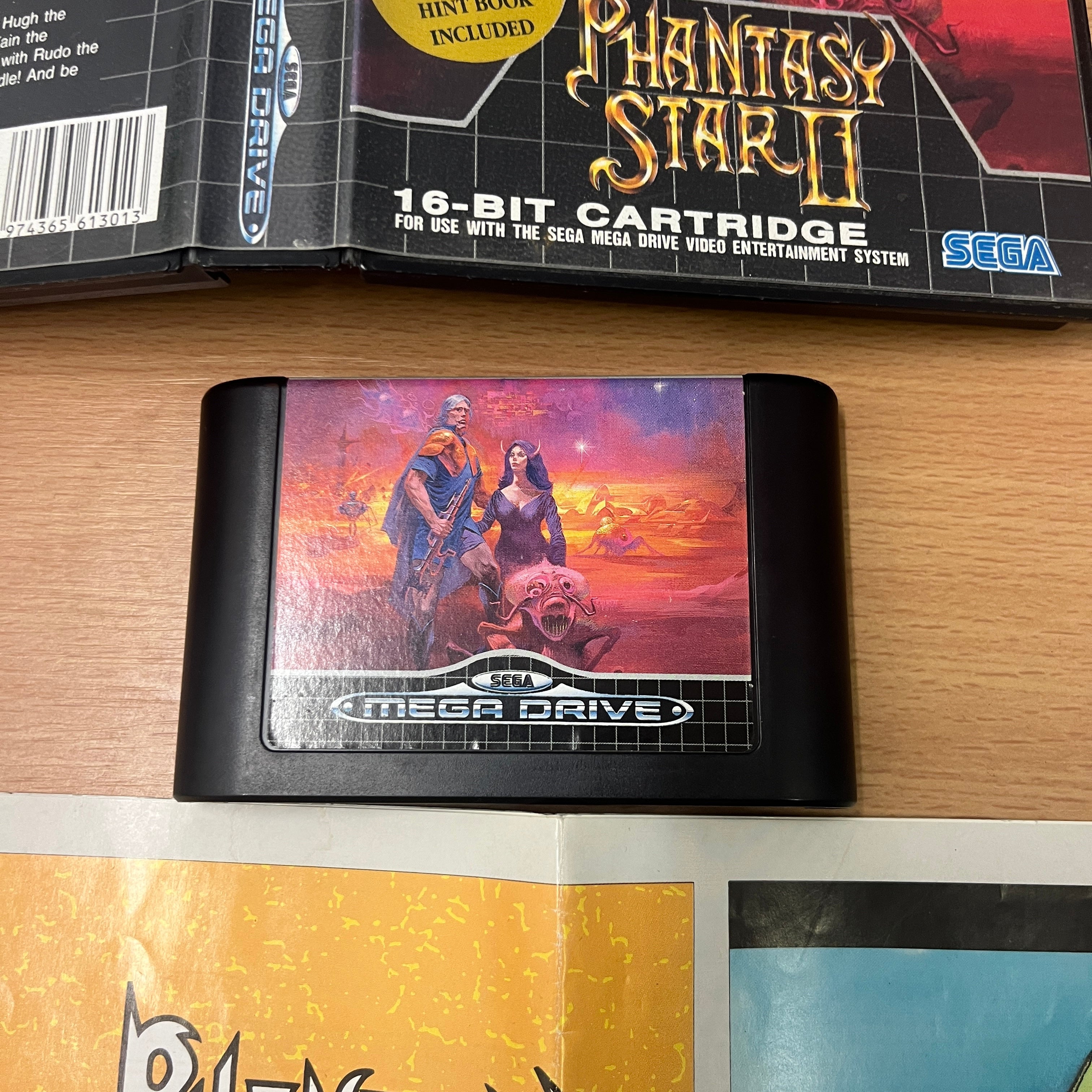 Phantasy Star II Sega Mega Drive game
