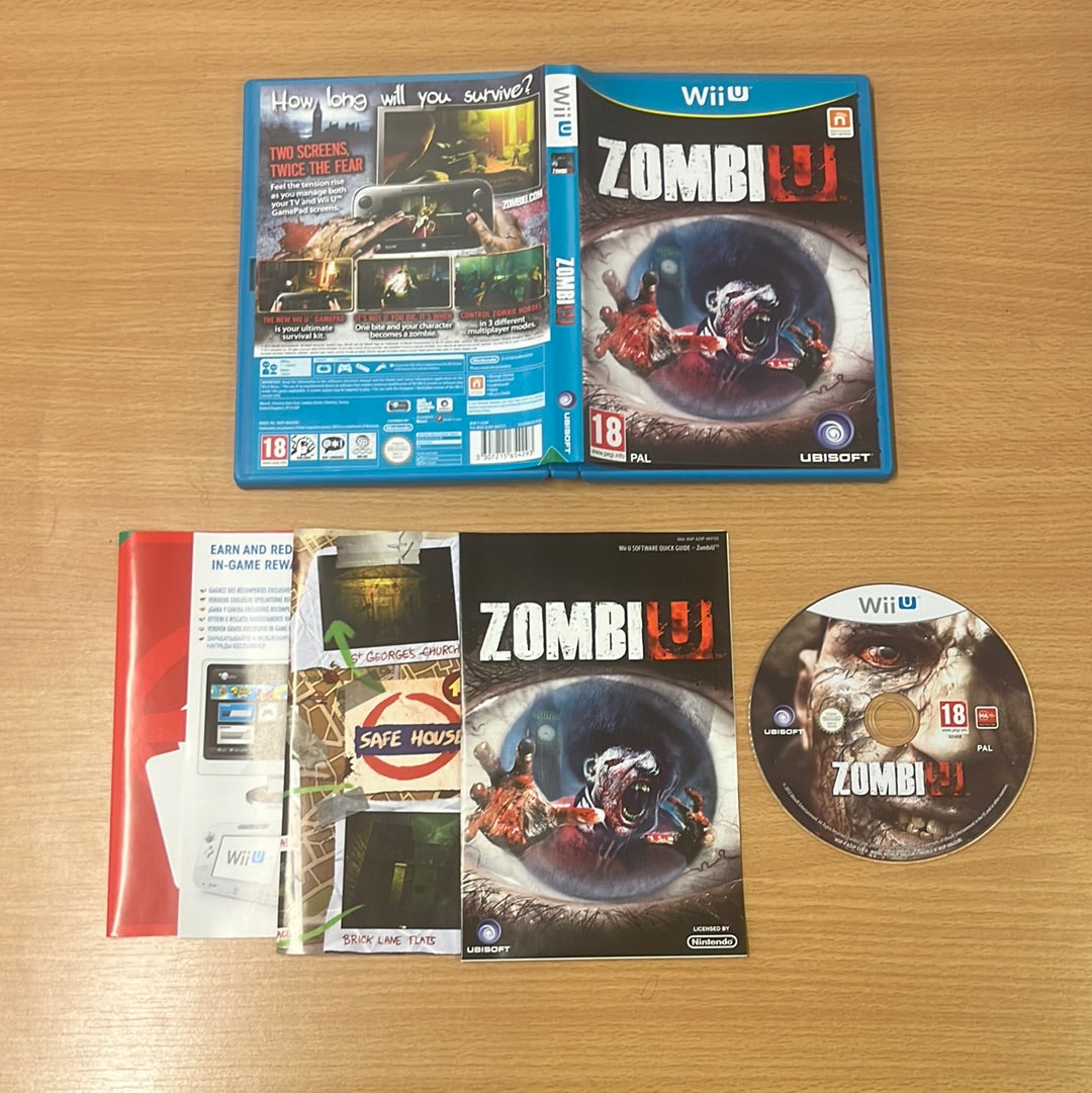 Zombi U Nintendo Wii U game