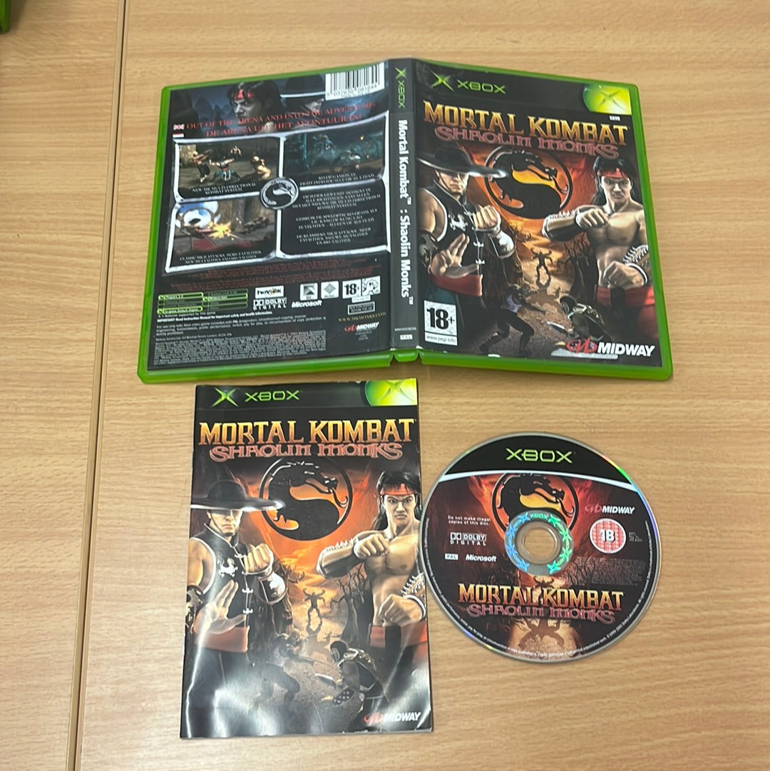 Mortal Kombat: Shaolin Monks original Xbox game