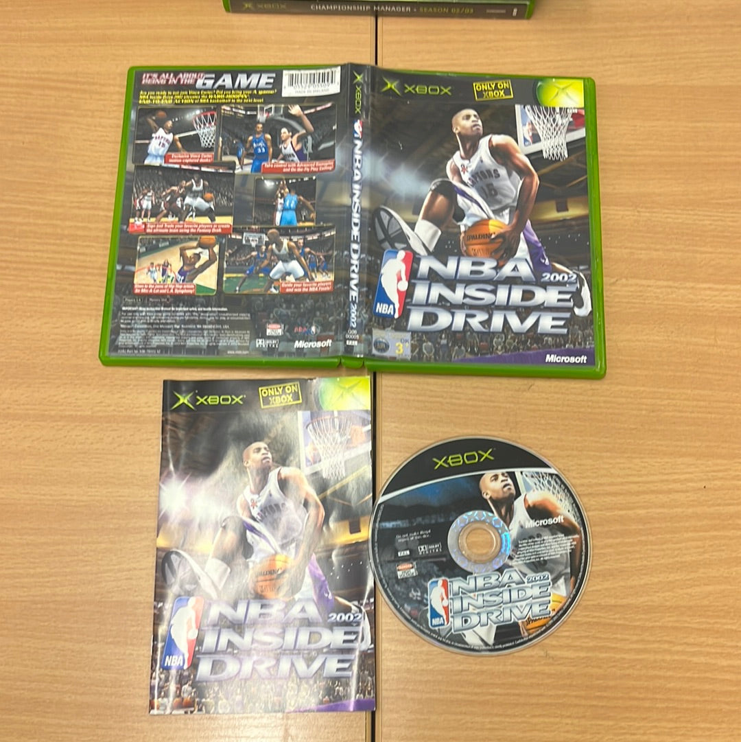NBA Inside Drive 2002 original xbox game