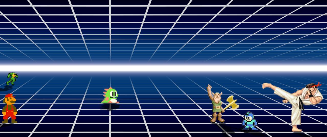 Retro Games Background
