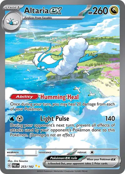 Altaria ex - 253/182 - Special Illustration Rare - Paradox Rift – retro ...