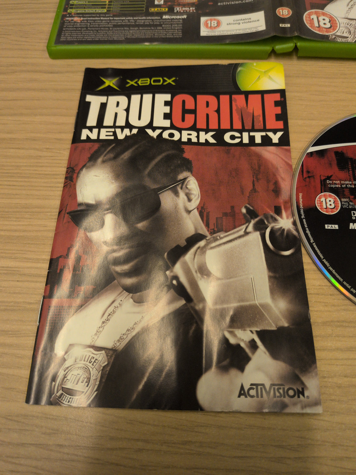 True Crime: New York City original Xbox game