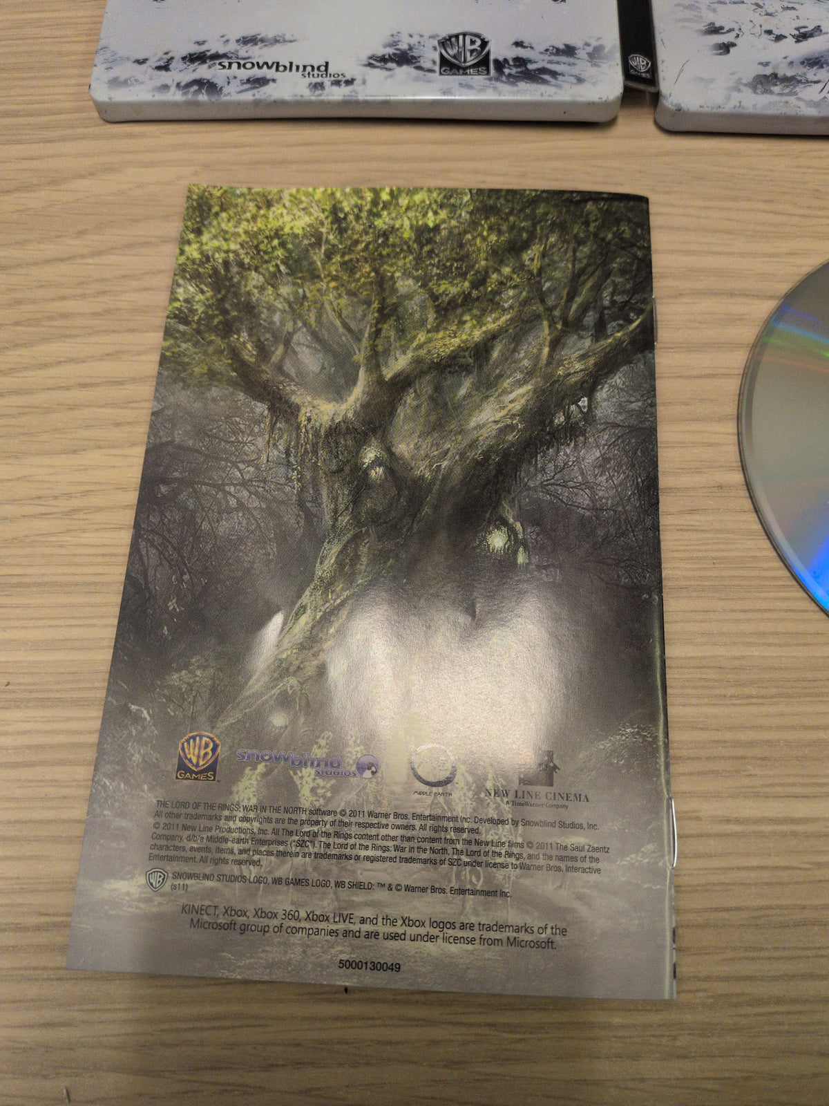 The Lord of The Rings War In The North Steelbook Xbox 360 game