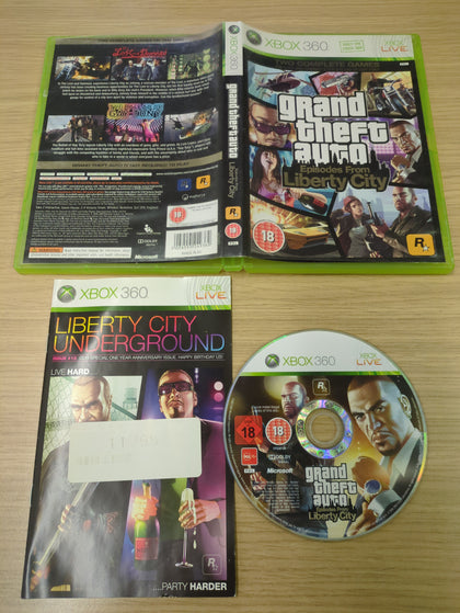 Grand Theft Auto Episodes From Liberty City Xbox 360 game