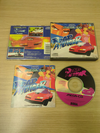 Road Avenger Sega Mega-CD game
