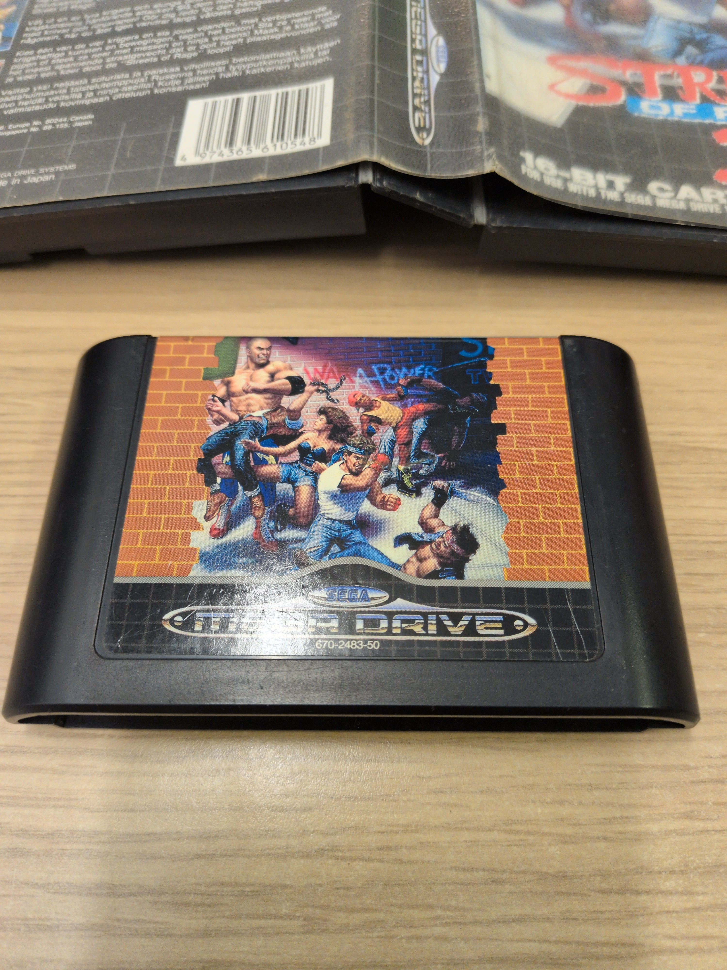 Streets of Rage II Sega Mega Drive game