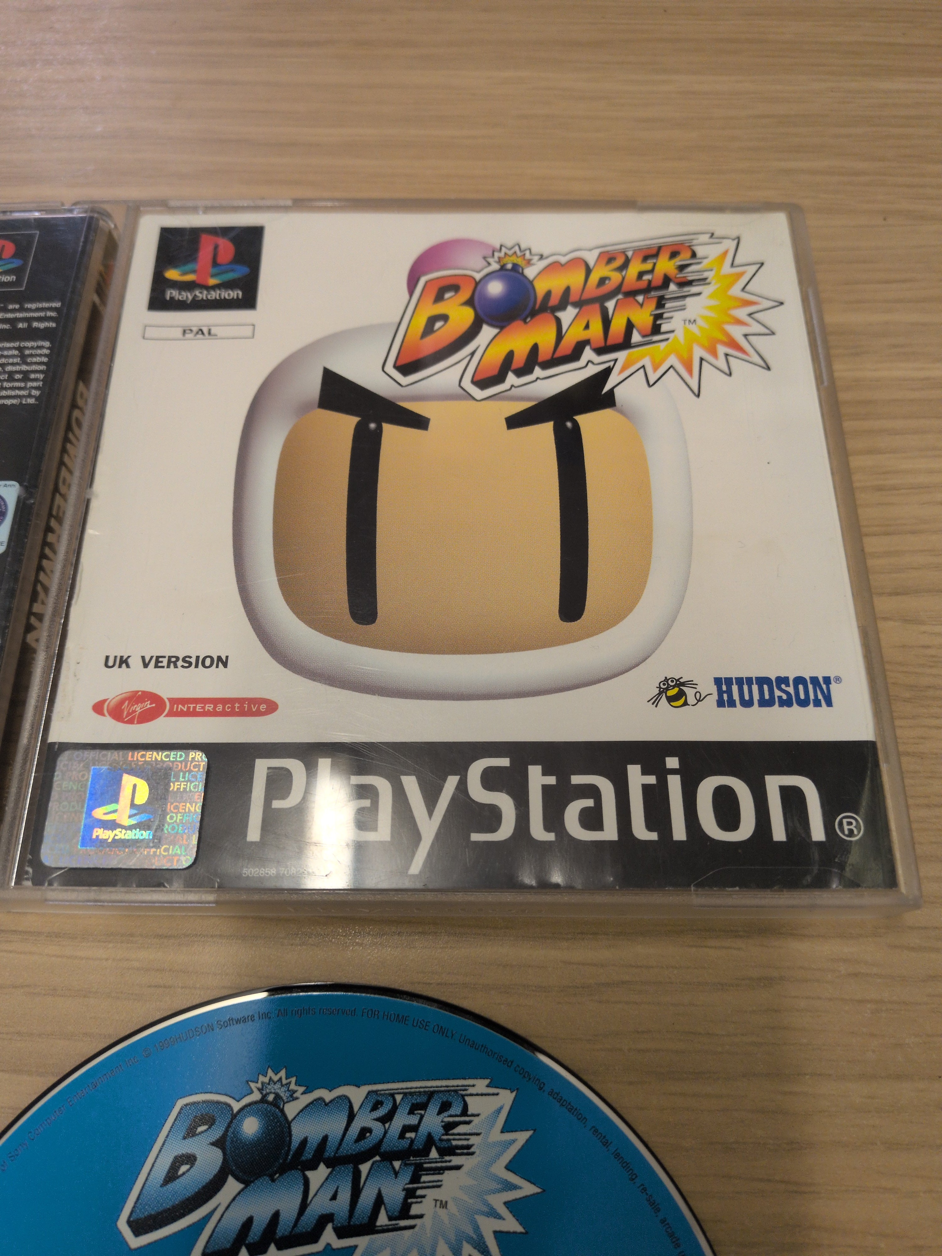 Bomberman Sony PS1 game