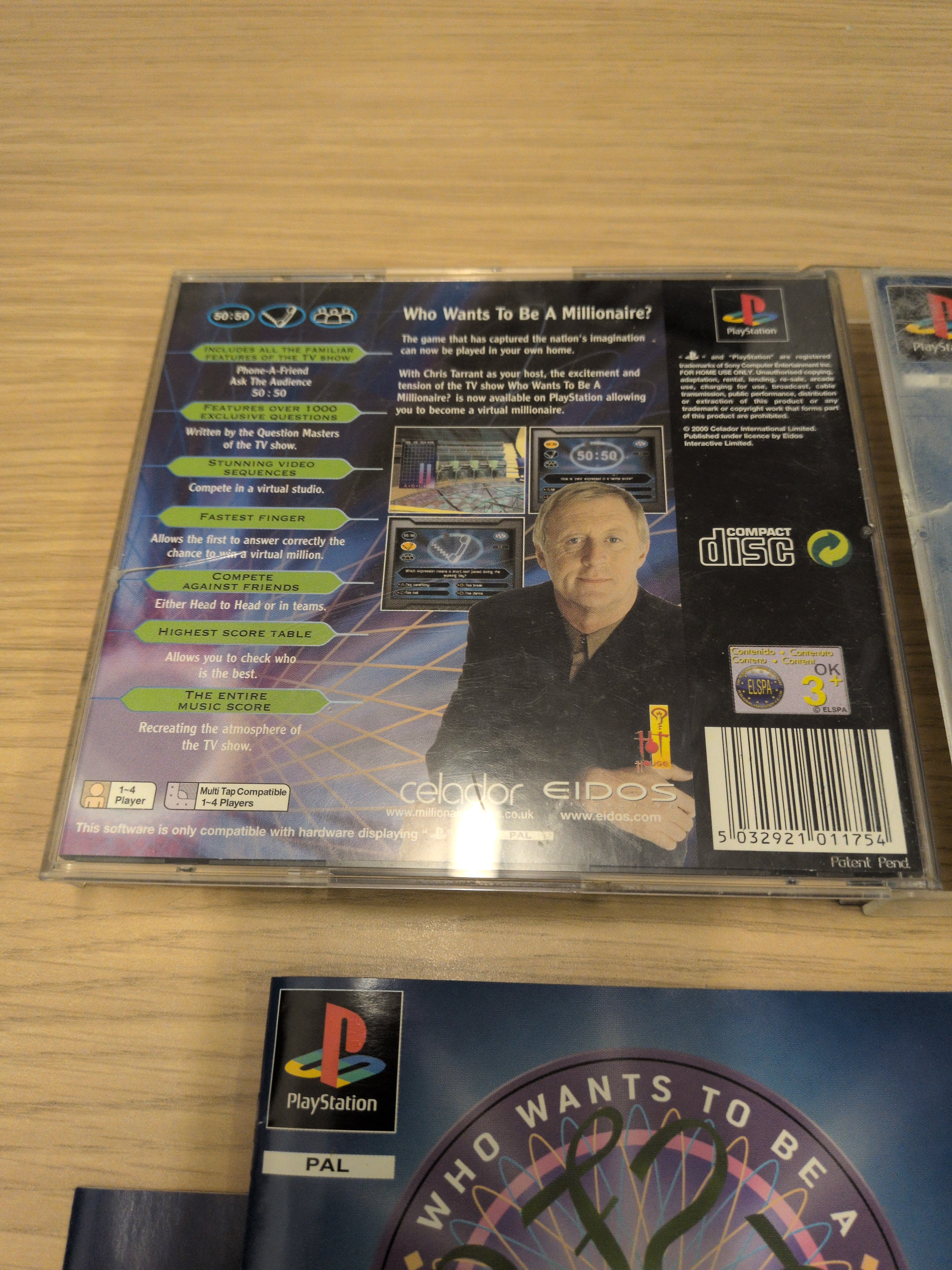 Who Wants to Be A Millionaire Sony PS1 game