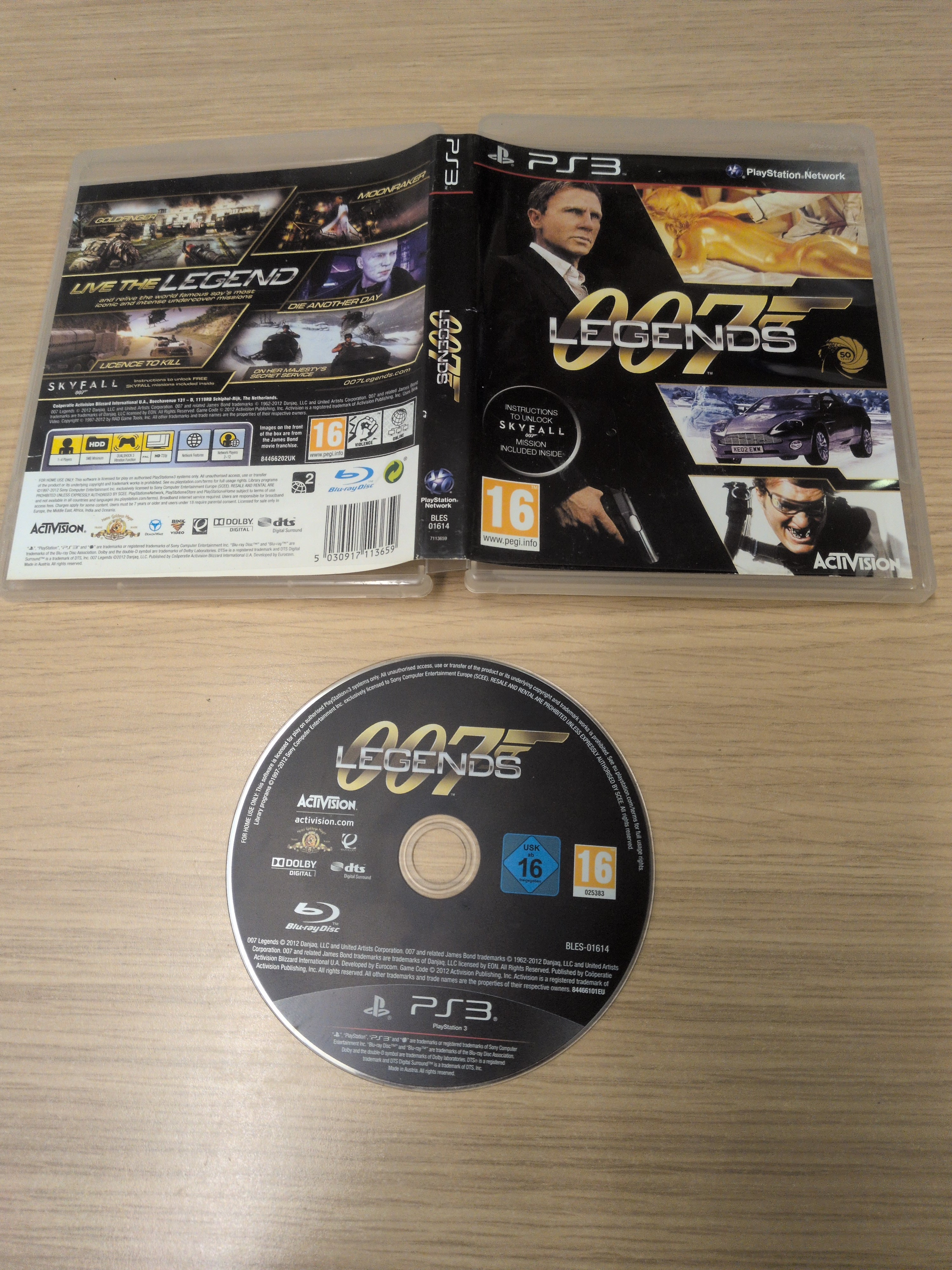 007 Legends Sony PS3 game