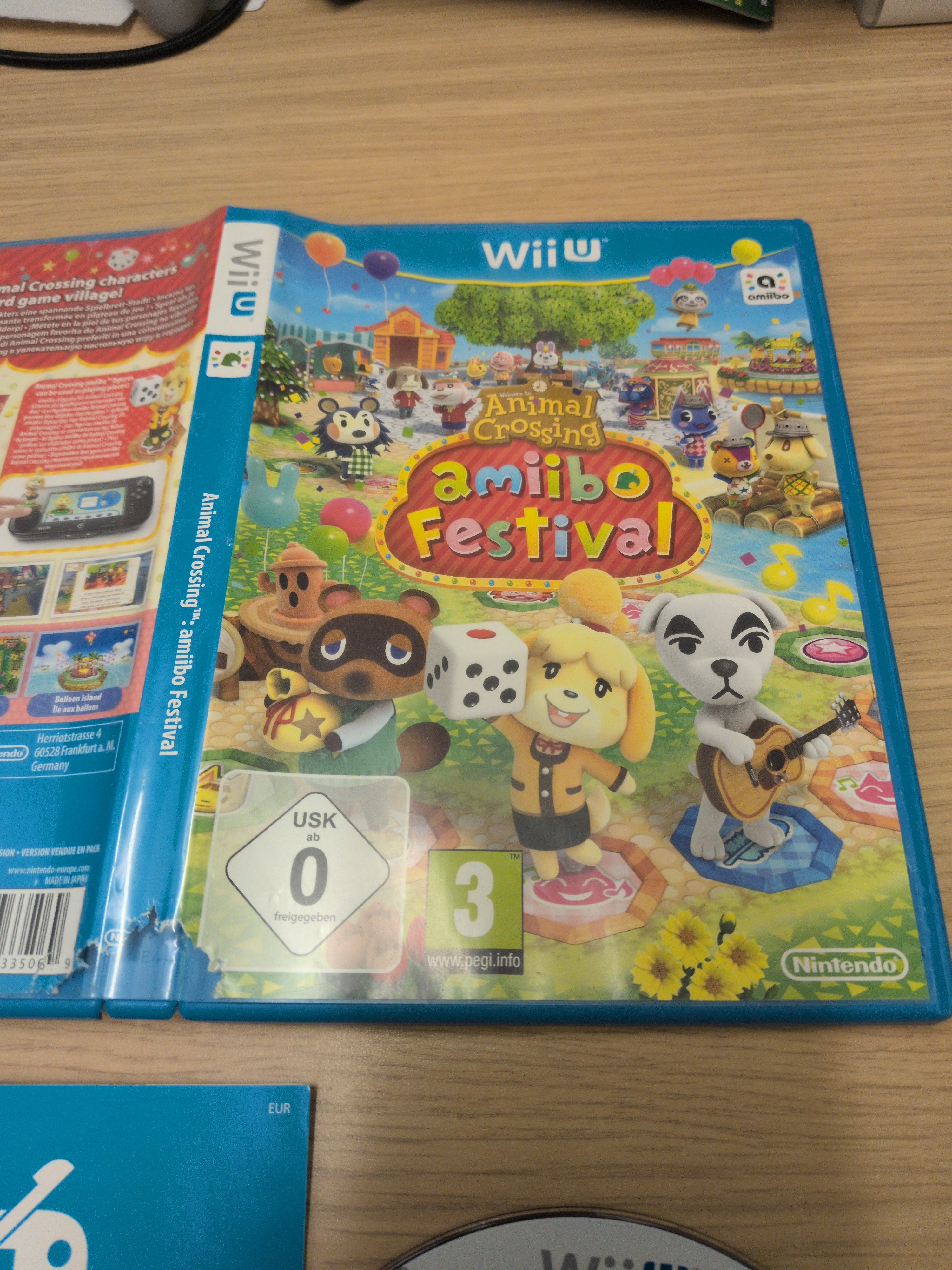 Animal Crossing: Amiibo Festival wii u game