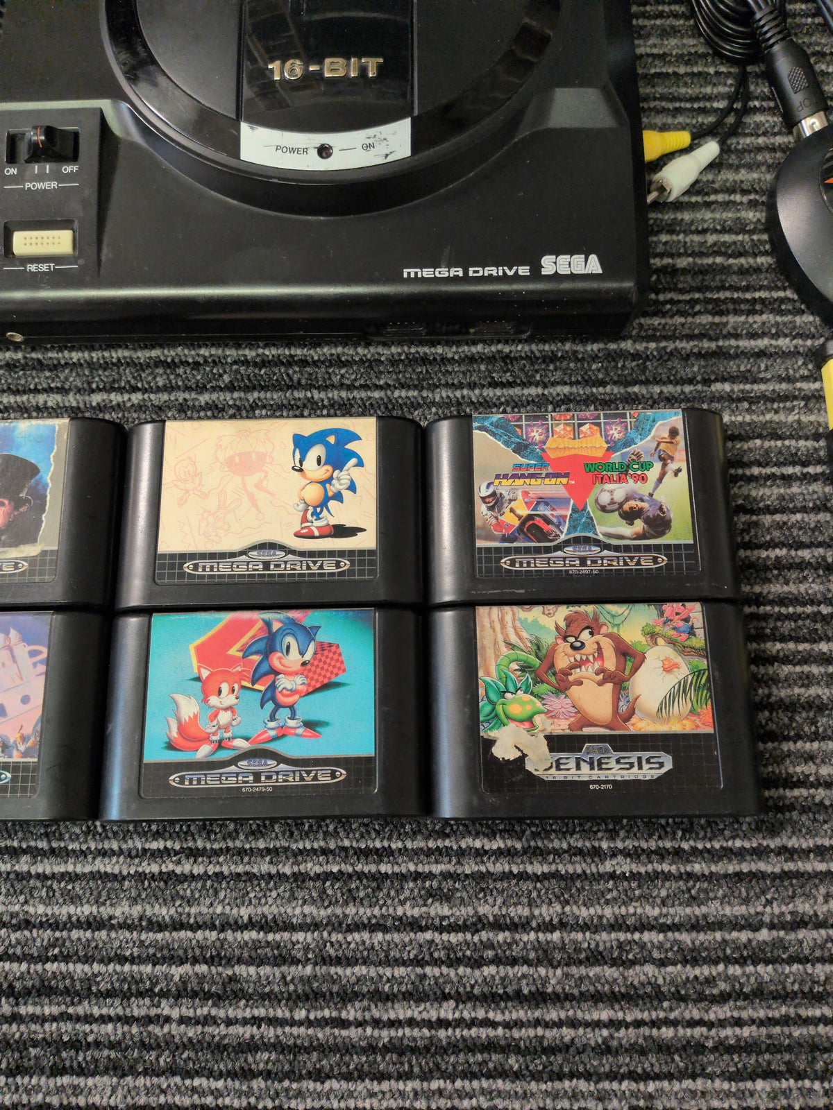 Sega Mega Drive Console & Games bundle (Model 1)