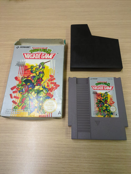 Teenage Mutant Hero Turtles II The Arcade Game Nintendo NES game