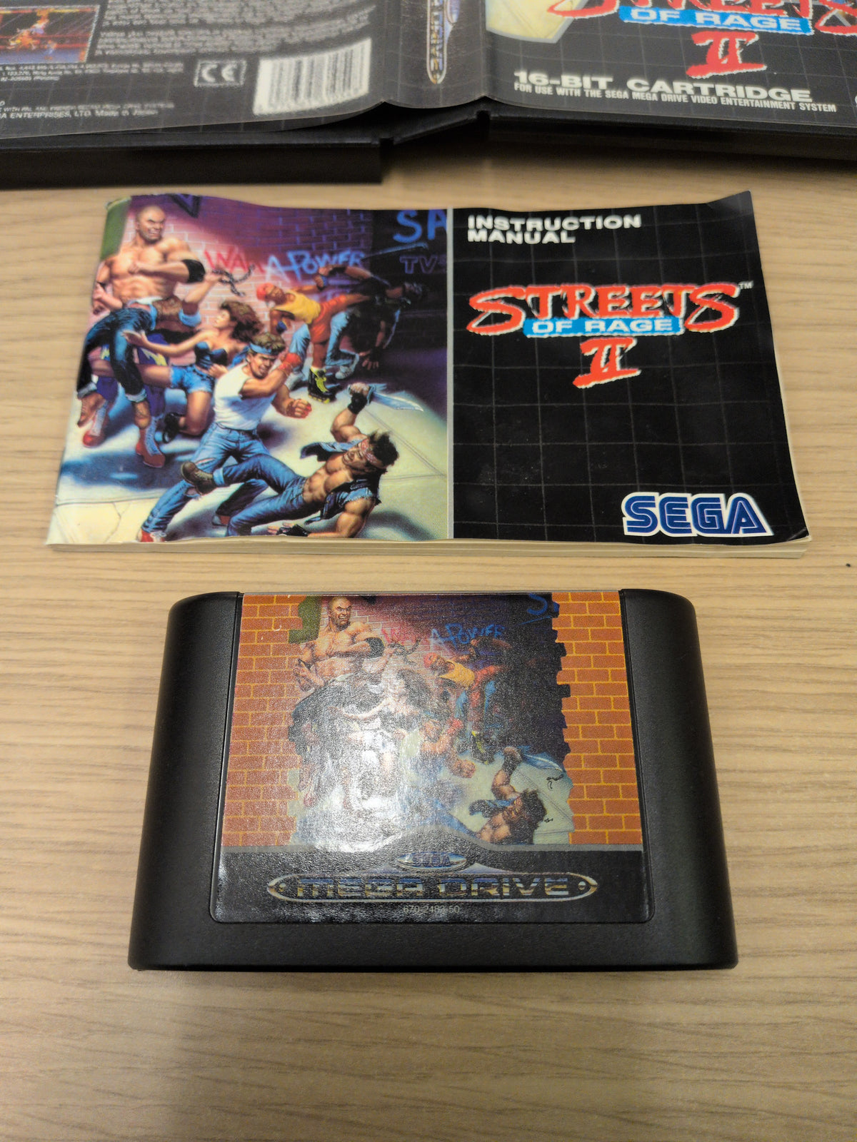 Streets of Rage II Sega Mega Drive game