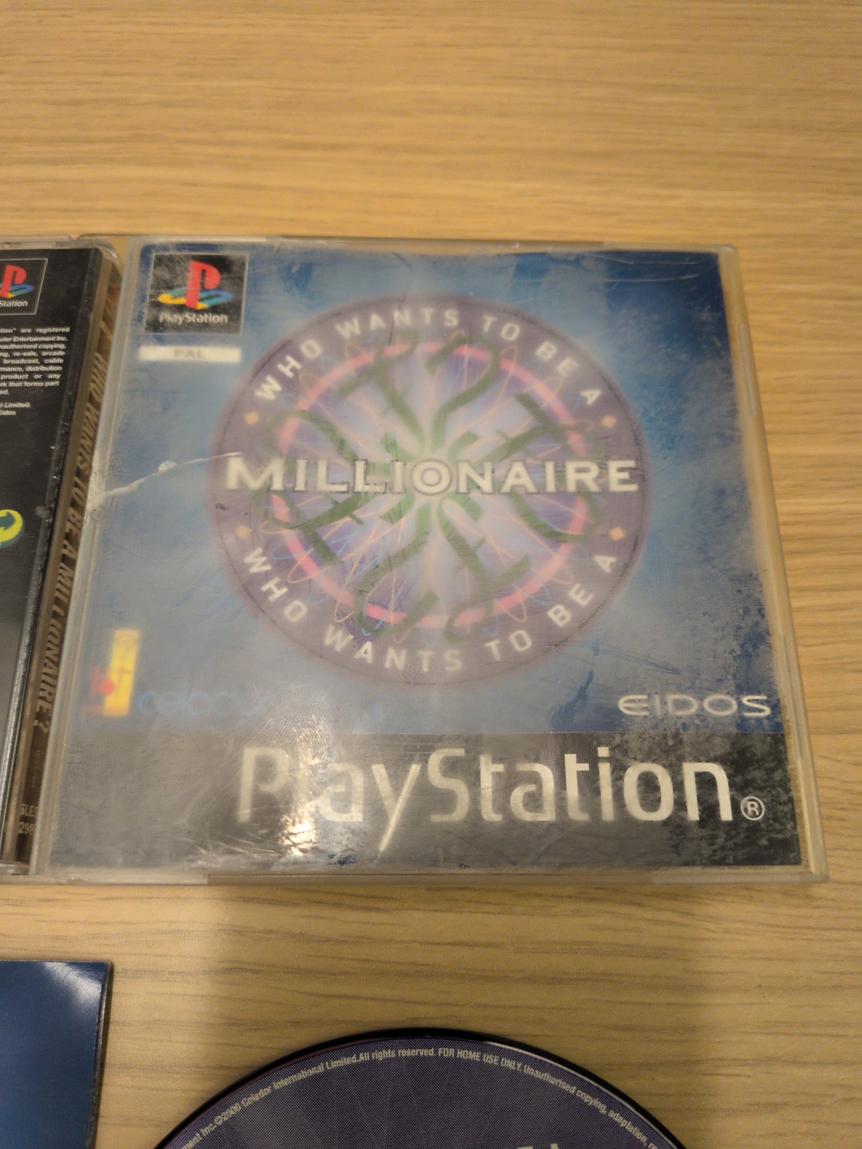 Who Wants to Be A Millionaire Sony PS1 game