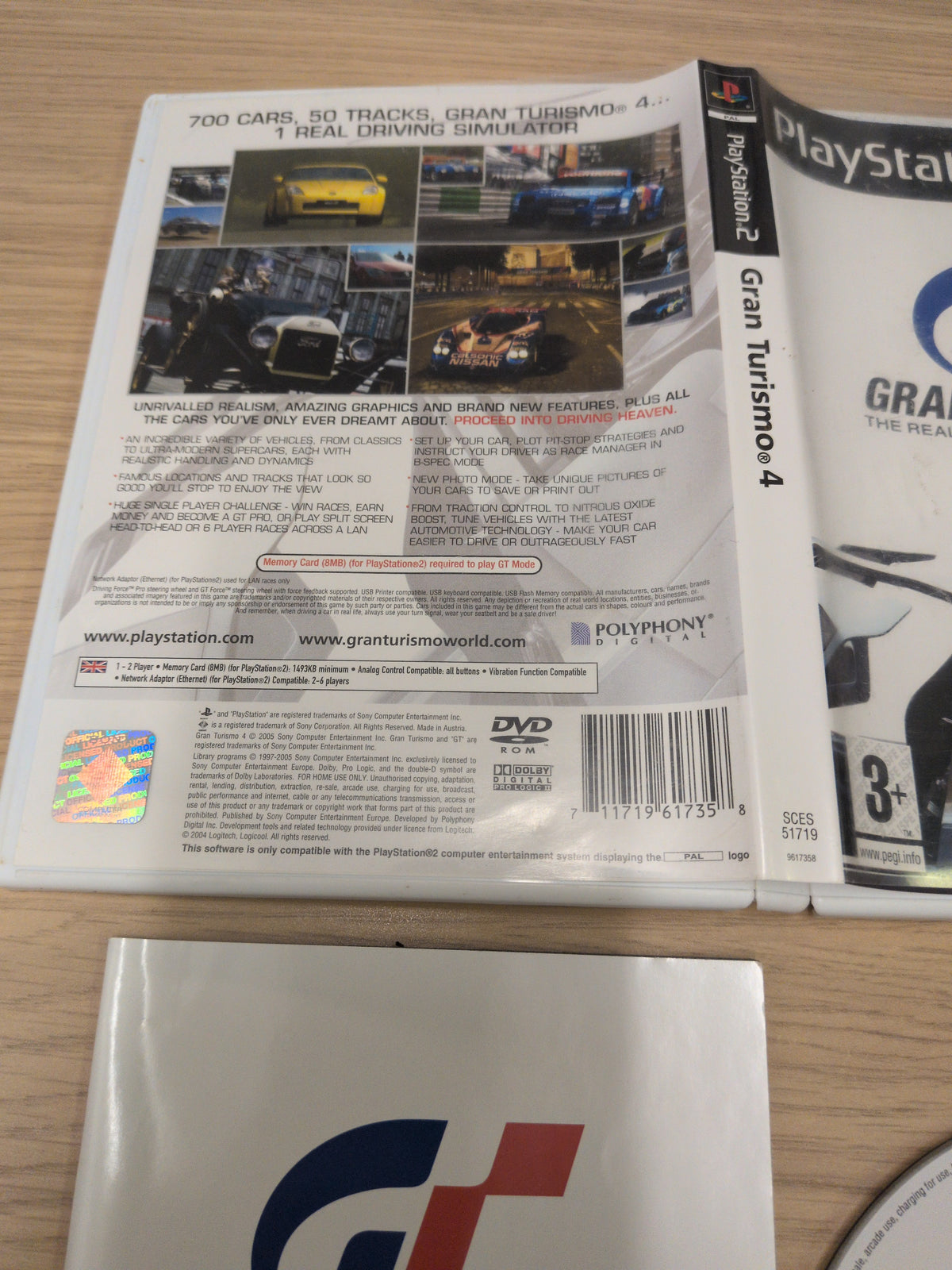 Gran Turismo 4 Sony PS2 game