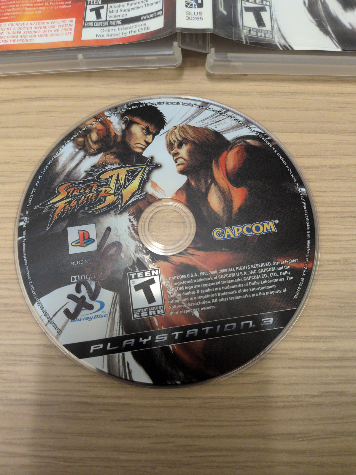 Street Fighter IV Sony PS3 game NTSC