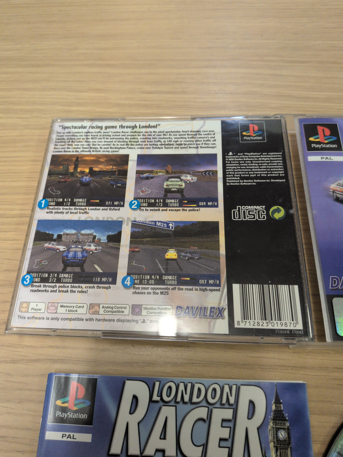 London Racer Sony PS1 game